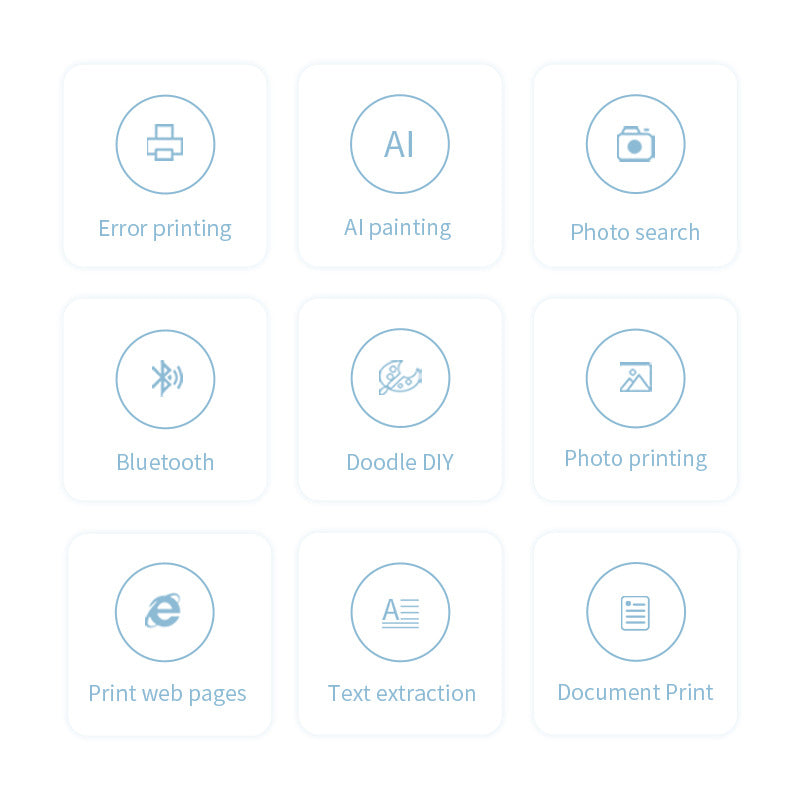 Wrong Printer X6 Portable Mini Thermal Printer